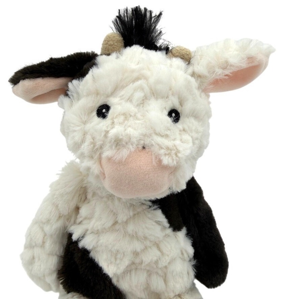 Mary Meyer Plush Cow Stuffed Animal Soft Farm Toy ~11" Neutral Nursery
